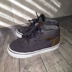 Vans half cab toddler size 9 hi Top sneakers